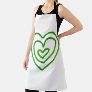 EINFACHE MINIMAL MODERNE MONOGRAM ELEGANT STIL CHI SCHÜRZE