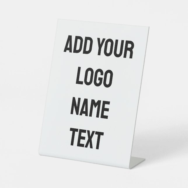 EINFACHE MINIMAL MODERNE MONOGRAM ELEGANT STIL CHI SOCKELSCHILD (Vorderseite)