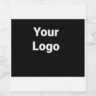 EINFACHE MINIMAL MODERNE MONOGRAM ELEGANT STIL CHI WEINETIKETT