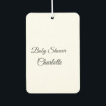 EINFACHE MINIMAL.SÜSSE HINZUFÜGEN NAME BABY Baby D Autolufterfrischer<br><div class="desc">Entwurf</div>