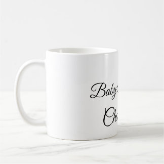 EINFACHE MINIMAL.SÜSSE HINZUFÜGEN NAME BABY Baby D Kaffeetasse