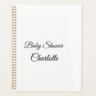 EINFACHE MINIMAL.SÜSSE HINZUFÜGEN NAME BABY Baby D Planer