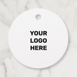 EINFACHE MINIMAL TEXT STYLE BUSINESS LOGO FOIL FAV GESCHENKANHÄNGER