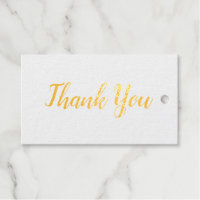 EINFACHE MINIMAL TEXT STYLE Vielen Dank an Gold GI