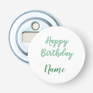 einfache minimale Alles Gute zum Geburtstag füge D Flaschenöffner