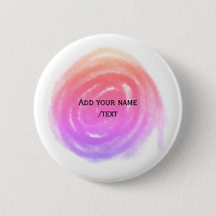 einfache minimale Aquarellfarbe, farbiger Name Tex Button