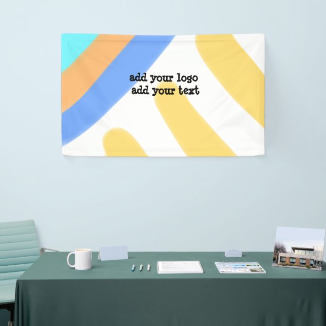 einfache minimale benutzerdefinierte fügen Sie Ihr Banner (Messeveranstaltung)