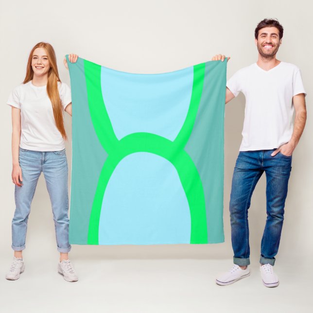 einfache minimale benutzerdefinierte fügen Sie Ihr Fleecedecke (Beispiel)