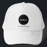Einfache minimale, benutzerdefinierte Logos und Ge Truckerkappe<br><div class="desc">Mit diesem coolen LKW-Hut,  mit eigenem Logo und Text,  können Sie Ihr Geschäft fördern! Fügen Sie einfach Ihr eigenes Logo hinzu,  indem Sie auf "Personalisieren" klicken.</div>
