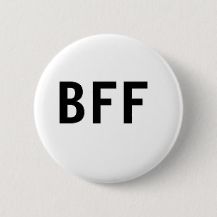 Einfache minimale BESTE FREUNDIN beste Freunde Fam Button