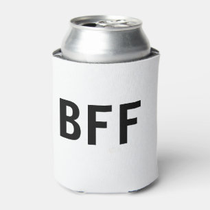 Einfache minimale BESTE FREUNDIN beste Freunde Fam Dosenkühler