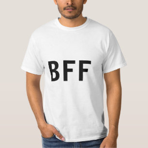 Einfache minimale BESTE FREUNDIN beste Freunde Fam T-Shirt