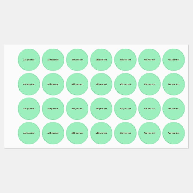 Einfache minimale elegante benutzerdefinierte füge etiketten (Blatt)