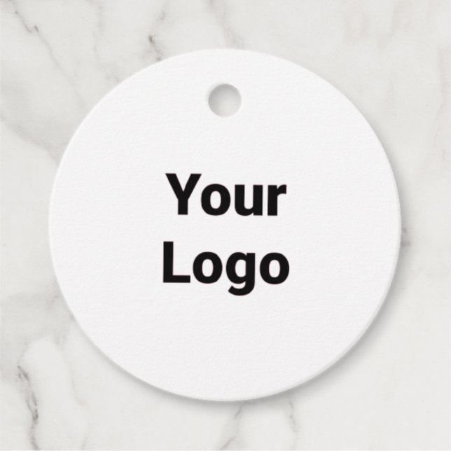 Einfache minimale elegante Weihnachtsgeschenk-Tag Geschenkanhänger (Vorderseite)