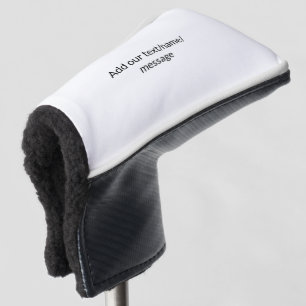 Einfache minimale farbige abstrakte Hinzufügen Ihr Golf Headcover