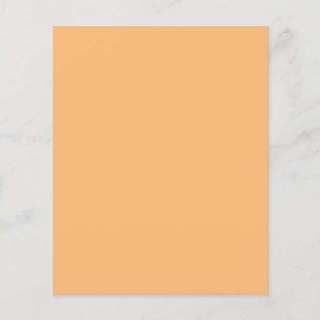 einfache minimale feste Farbe benutzerdefiniert Flyer (Vorne)