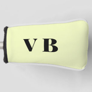 einfache minimale feste Farbe benutzerdefinierte P Golf Headcover
