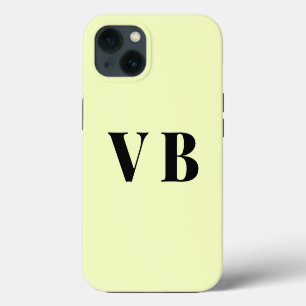 einfache minimale feste Farbe benutzerdefinierte P iPhone 13 Hülle