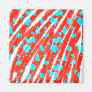 einfache minimale feste Farbe benutzerdefinierte p Magnet