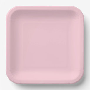 einfache minimale feste Farbe benutzerdefinierte P Pappteller