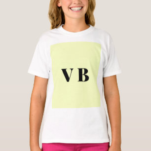 einfache minimale feste Farbe benutzerdefinierte P T-Shirt