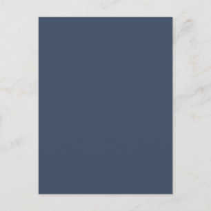 einfache minimale feste Farbe benutzerdefiniertes Postkarte