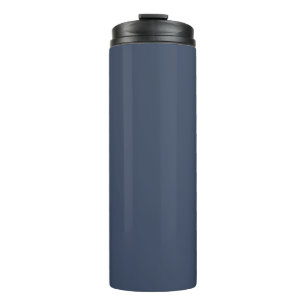 einfache minimale feste Farbe benutzerdefiniertes Thermosbecher