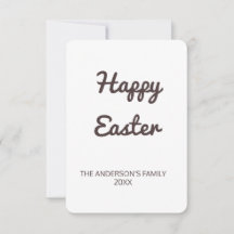 einfache minimale Hinzufügen eines Textes Oster