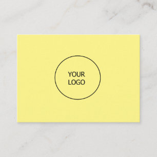 einfache minimale Hinzufügen Ihres Logo-Geschäft Visitenkarte