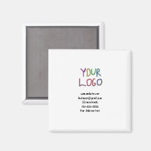 Einfache minimale Hinzufügen Ihres Logos/Designs h Magnet