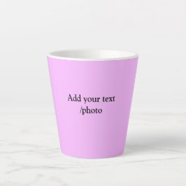 einfache minimale Hinzufügen von Logo-Text Details Milchtasse