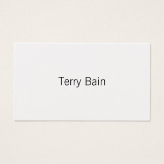 Einfache minimale Mittelfront und Rückseite