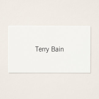 Einfache minimale Mittelfront und Rückseite