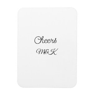 Einfache minimale Namensaufrufe Paar Namen benutze Magnet
