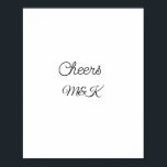 Einfache minimale Namensaufrufe Paar Namen benutze Poster<br><div class="desc">Gestaltung</div>