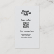 Einfache minimale Prüfung zum Bezahlen des Add QR