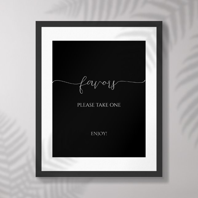 Einfache minimale Skriptfavoriten Signierung Poster (Von Creator hochgeladen)