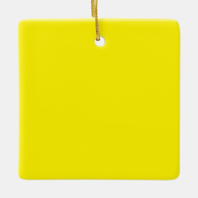 einfache minimale Vollfarbe Keramikornament (Vorderseite)