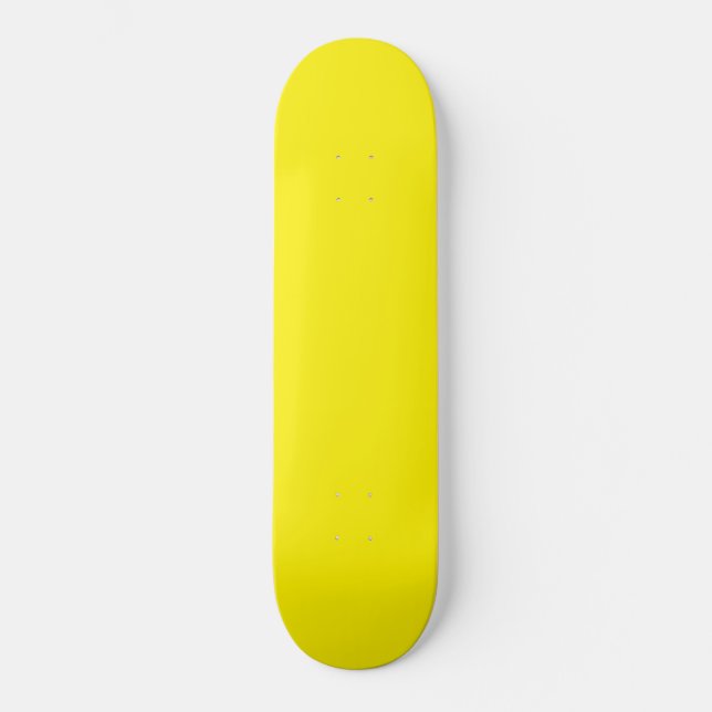 einfache minimale Vollfarbe Skateboard (Vorderseite)