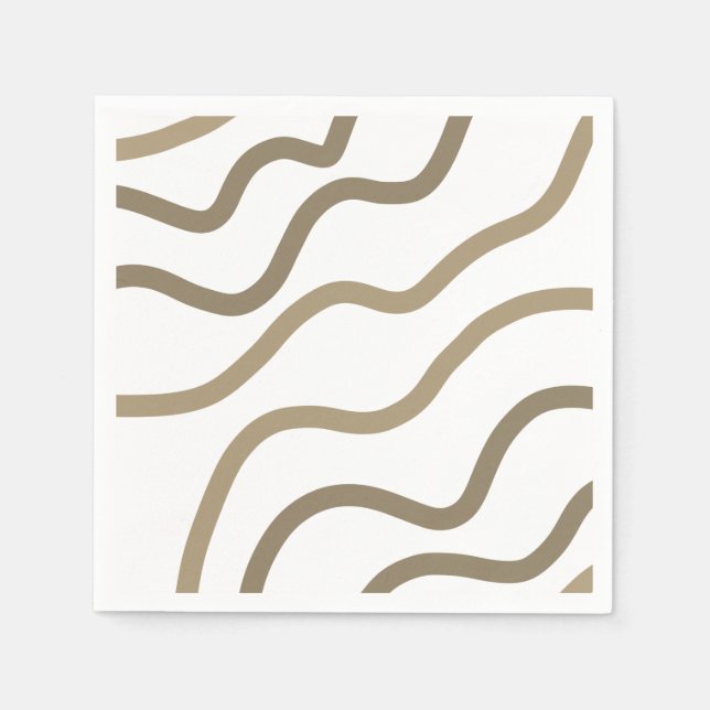 Einfache minimale Zugabe Ihrer Text Monogramm Name Serviette (Vorderseite)