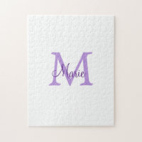 einfache minimale Zugabe Name Monogram Pink Rot