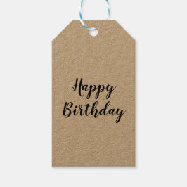 einfache, minimalistische BeglTag-Geschenk Geschenkanhänger
