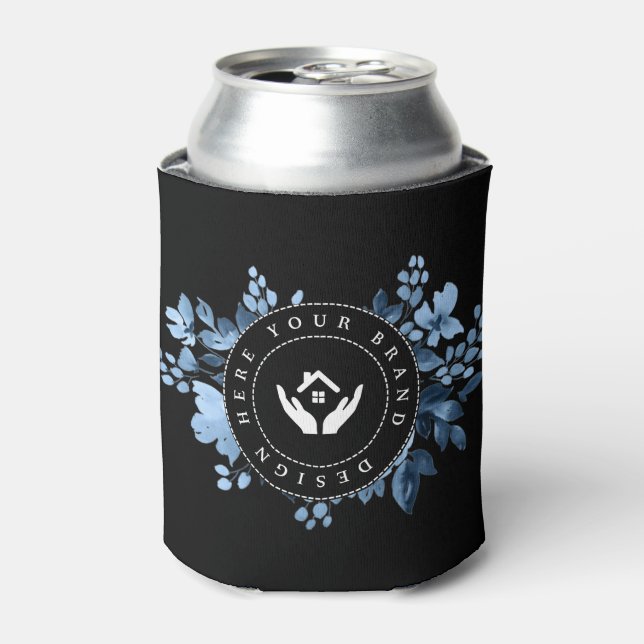 Einfache, Minimalistische, benutzerdefinierte Logo Dosenkühler (Kanne Vorderseite)