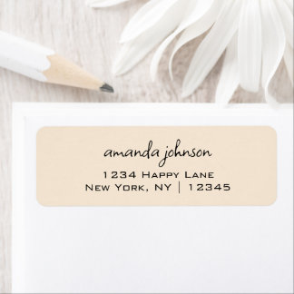 Einfache Minimalistische Berufliche Handschrift