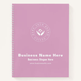 Einfache Minimalistische Bezeichnung | Benutzerdef Notizbuch