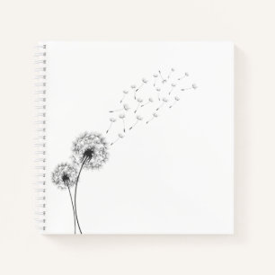 Einfache Minimalistische Blasleuchte Notebook Notizbuch
