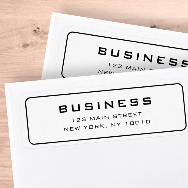 Einfache Minimalistische Eleganframe-Firmenbezeich (Von Creator hochgeladen)