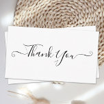 Einfache Minimalistische Elegant Script Vielen Dan Mitteilungskarte<br><div class="desc">Senden Sie Dankeschön Notizen an Ihre Freunde und Familie von Ihrer Hochzeit mit diesen einfachen Dankeschön-Karten. Passen Sie diese Hochzeit Dankeschön Karten mit Ihrer persönlichen Nachricht. Diese Dankeschön Noten sind perfekt für alle und jeder Anlass. COPYRIGHT © 2020 Judy Burrows, Black Dog Art - Alle Rechte vorbehalten. Einfache Minimalistische Elegantenschrift...</div>