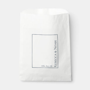 Einfache Minimalistische Elegante Dezent Text Hoch Geschenktütchen