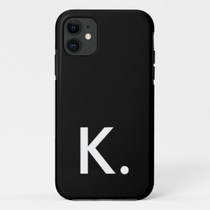 Einfache minimalistische Gewohnheit erste Schwarz- Case-Mate iPhone Hülle